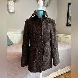 Vintage J. Crew John Hanley Irish Wool Women’s Peacoat